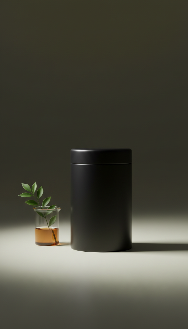 Adaptogenic Botanical Tea Black Tin
