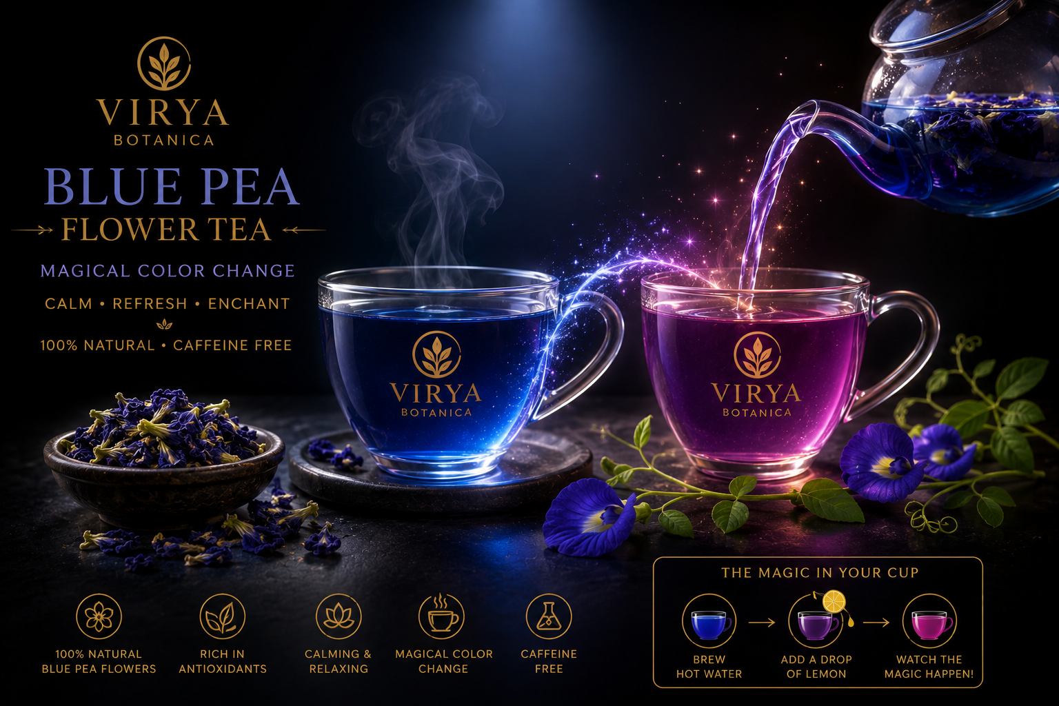 Blue Pea Flower Tea 50G