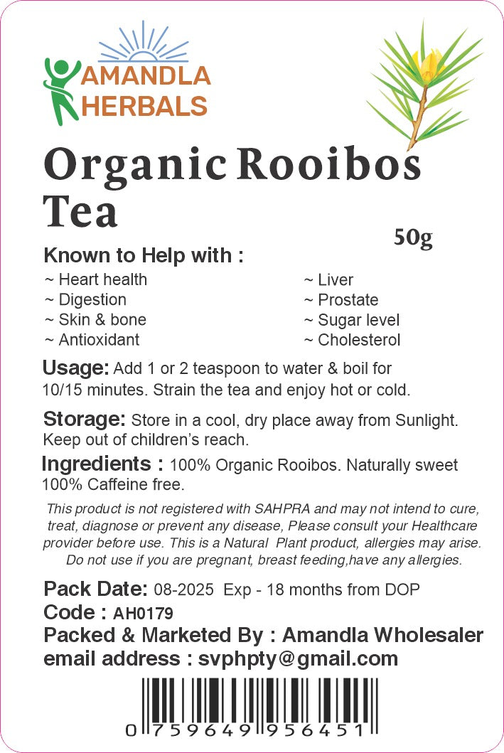 Organic Rooibos Tea 50G