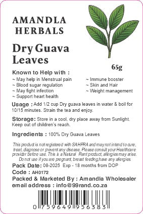 Dry Guava Leaves 50G