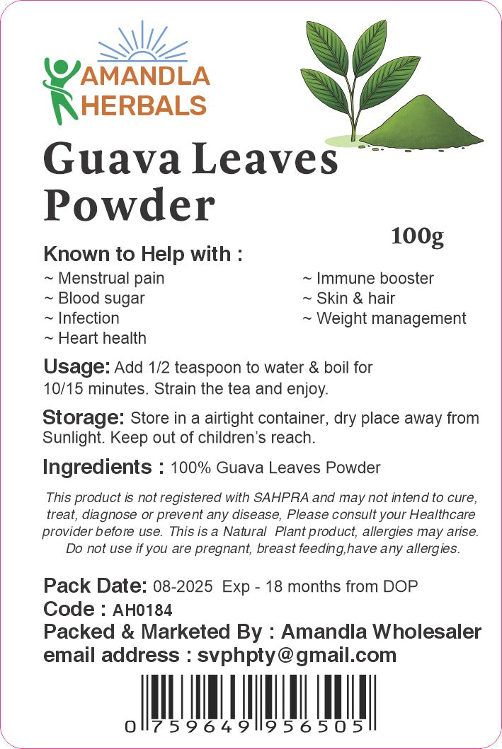Guava Leaves Powder 100G